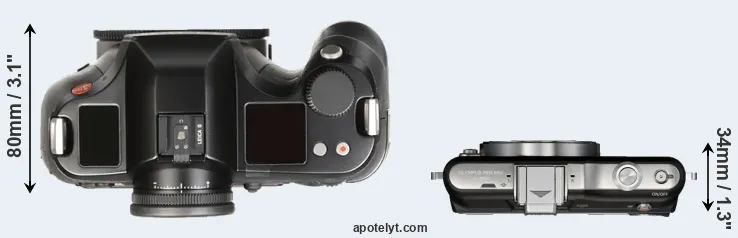 Compare S Typ 007 versus E-PM1 top