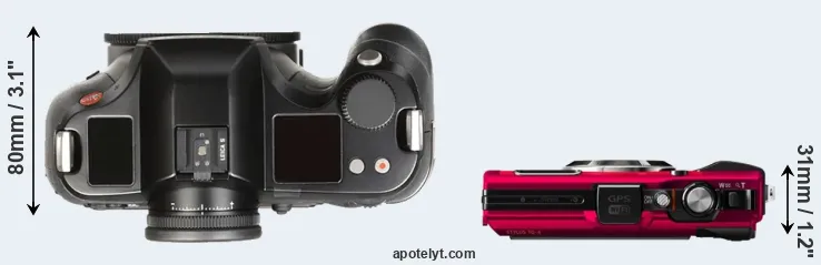 Compare S Typ 007 versus TG-4 top