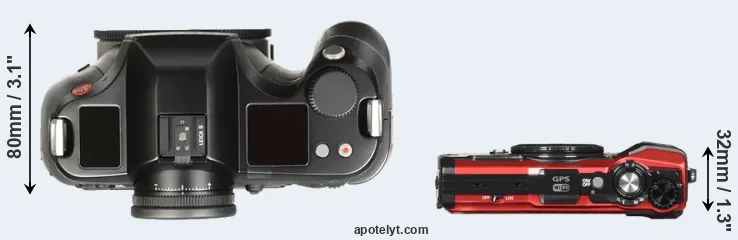 Compare S Typ 007 versus TG-5 top