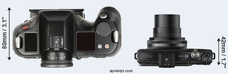 Compare S Typ 007 versus XZ-1 top