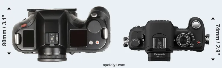 Compare S Typ 007 versus G10 top
