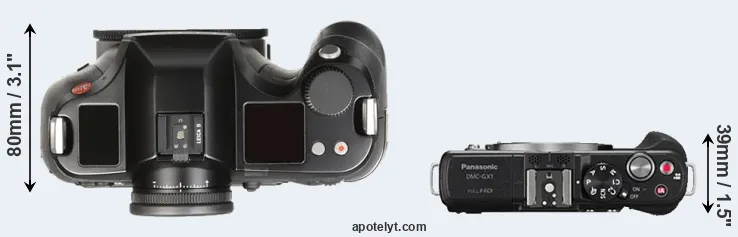 Compare S Typ 007 versus GX1 top