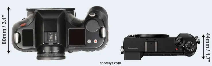 Compare S Typ 007 versus GX85 top