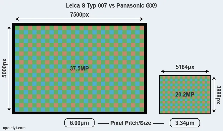 S Typ 007 versus GX9 MP