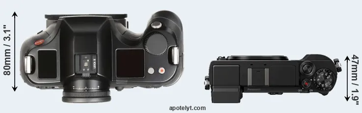 Compare S Typ 007 versus GX9 top