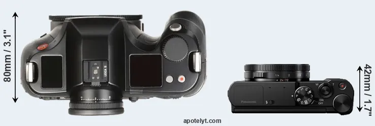 Compare S Typ 007 versus LX10 top