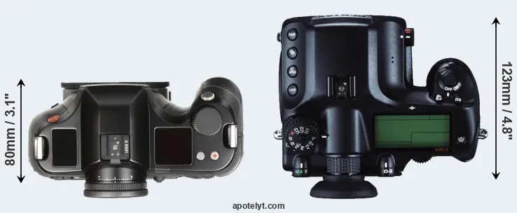 Compare S Typ 007 versus 645Z top