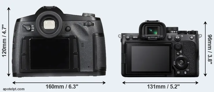 Comparison S Typ 007 or A7 IV rear