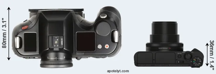 Compare S Typ 007 versus HX90V top
