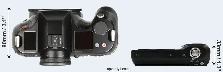 Compare S Typ 007 versus NEX-3 top