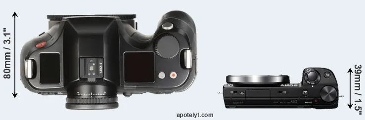 Compare S Typ 007 versus NEX-5R top