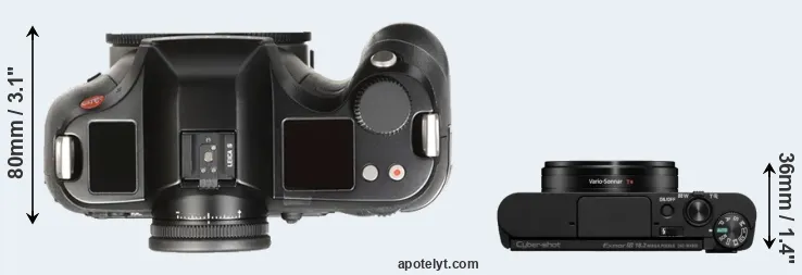 Compare S Typ 007 versus WX800 top