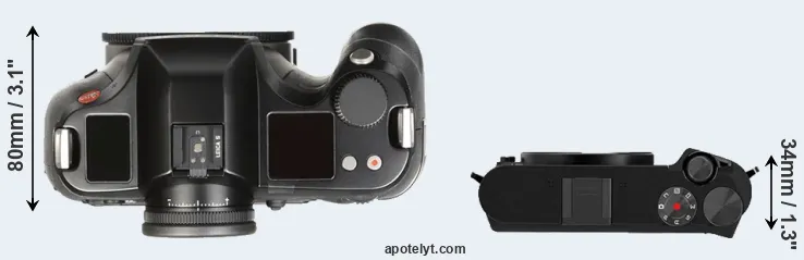 Compare S Typ 007 versus M1 top