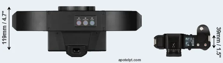 Compare S1 versus Leica SL top