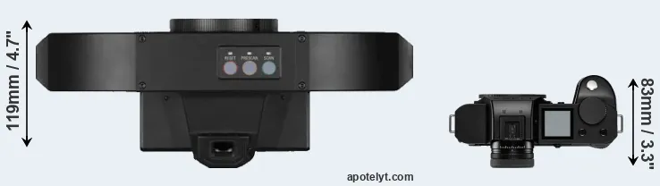 Compare S1 versus Leica SL2-S top