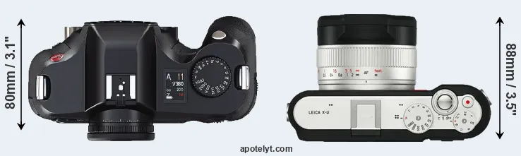 Compare S2 versus X-U Typ 113 top