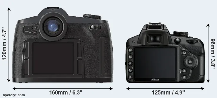 Comparison S2 or D3200 rear