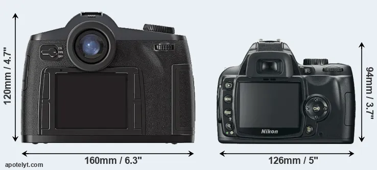 Comparison S2 or D60 rear