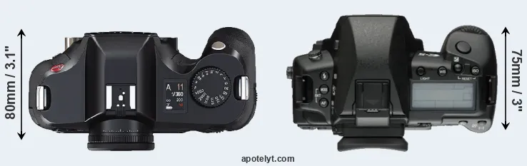 Compare S2 versus E-5 top