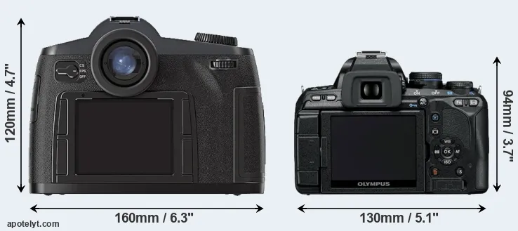 Comparison S2 or E-600 rear