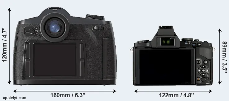Comparison S2 or E-M5 rear