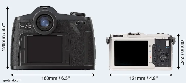 Comparison S2 or E-P1 rear