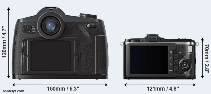 Comparison S2 or E-P2 rear