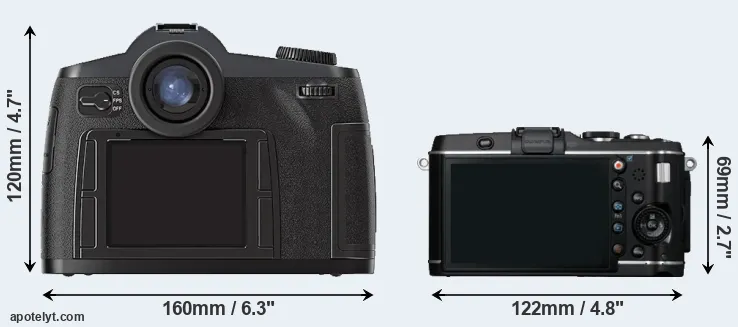 Comparison S2 or E-P3 rear