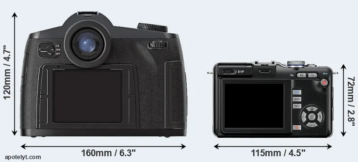 Comparison S2 or E-PL1 rear