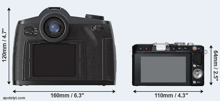Comparison S2 or E-PL3 rear