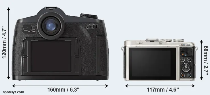 Comparison S2 or E-PL9 rear