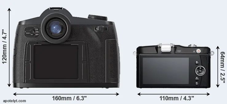 Comparison S2 or E-PM1 rear
