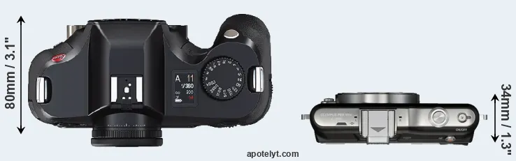 Compare S2 versus E-PM1 top