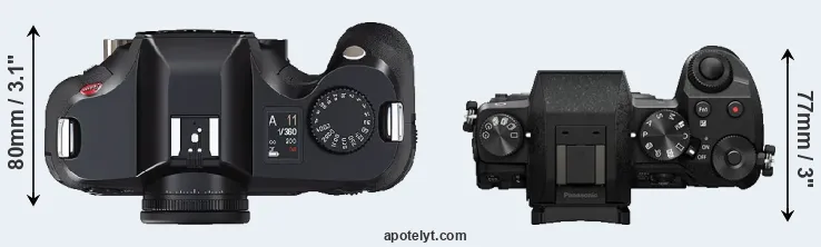 Compare S2 versus G7 top