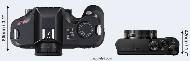 Compare S2 versus LX10 top