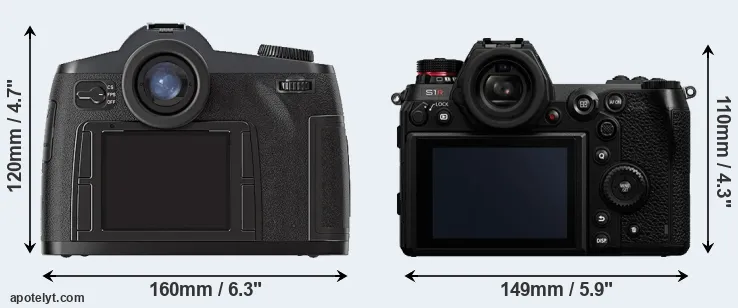 Comparison S2 or S1R rear