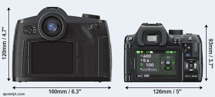 Comparison S2 or K-70 rear