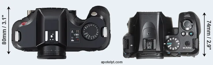 Compare S2 versus K-70 top