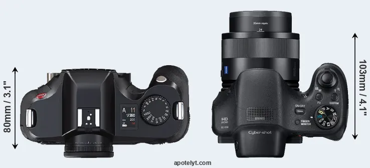 Compare S2 versus HX350 top