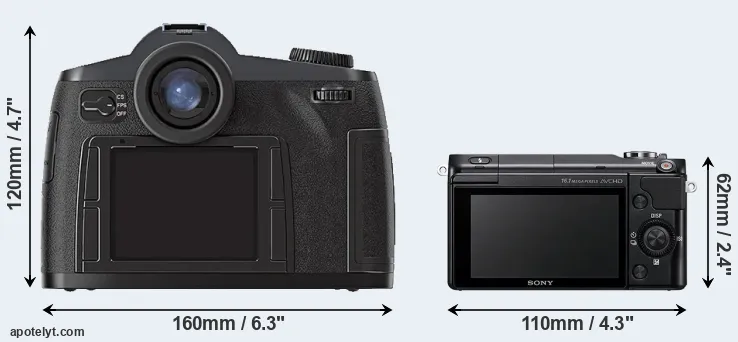 Comparison S2 or NEX-3N rear