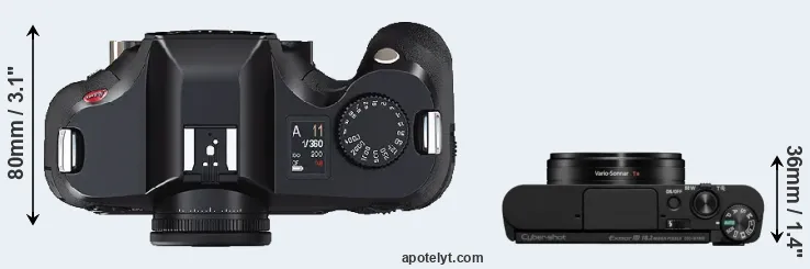 Compare S2 versus WX800 top