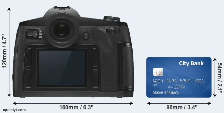 S3 and credit card rear side
