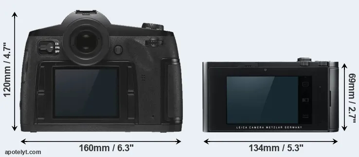 Comparison S3 or T Typ 701 rear