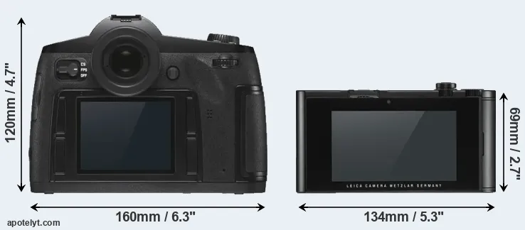 Comparison S3 or TL2 rear