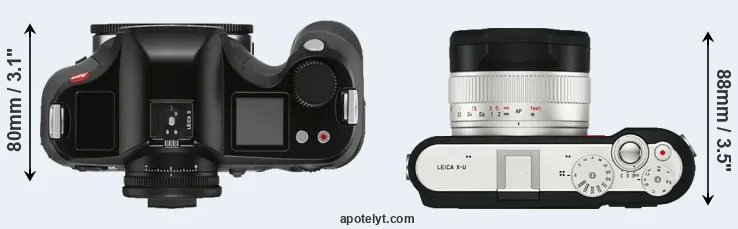 Compare S3 versus X-U Typ 113 top