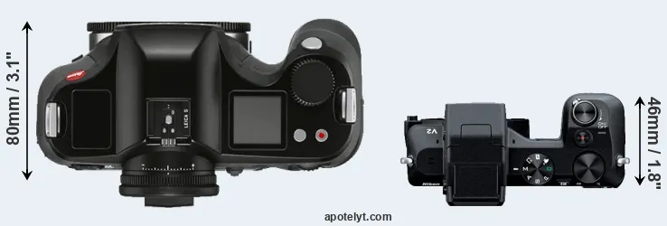 Compare S3 versus V2 top