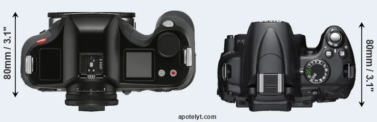 Compare S3 versus D5000 top