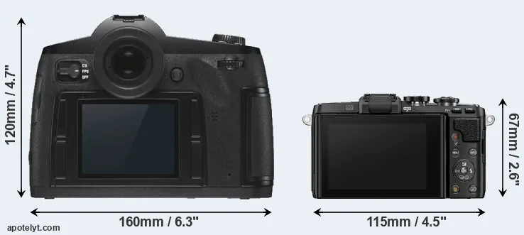 Comparison S3 or E-PL7 rear
