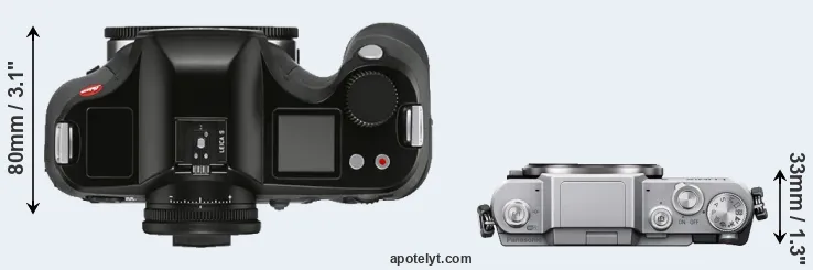 Compare S3 versus GF7 top