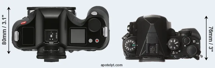 Compare S3 versus KP top
